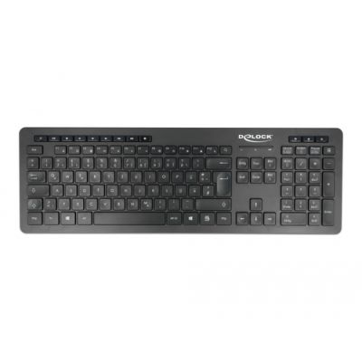DeLOCK 12004 Tastatur USB QWERTZ Deutsch Schwarz