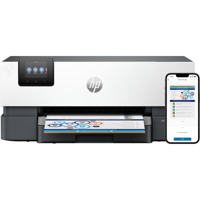 HP OfficeJet Pro 9110b Drucker, Farbe, Drucker für Home und Home Office, Drucken, Wireless; beidseitiger Druck; Drucken vom Smartphone oder Tablet; Touchscreen; Anschluss für USB-Flash-Laufwerk (vorne)