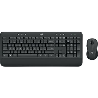 Logitech Advanced MK545 Tastatur Maus enthalten RF Wireless QWERTY US International Schwarz