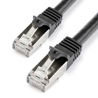 StarTech.com N6SPAT1MBK Netzwerkkabel Schwarz 1 m Cat6 SF/UTP (S-FTP)