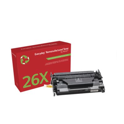 Everyday ™ Mono wiederaufbereiteter Toner von Xerox, kompatibel mit HP 26X (CF226X), High capacity