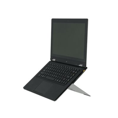 R-Go Tools R-Go Riser Attachable Laptopständer, verstellbar, silber