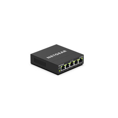 NETGEAR GS305E Managed Gigabit Ethernet (10/100/1000) Schwarz