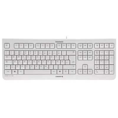CHERRY KC 1000 Tastatur USB Schweiz Grau