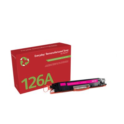 Everyday Wiederaufbereiteter Everyday™ Magenta wiederaufbereiteter Toner von Xerox, kompatibel mit HP 126A (CE313A), Standardkapazität