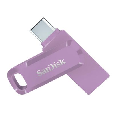 SanDisk Ultra Dual Drive Go USB 256GB USB-Stick USB Type-A / USB Type-C 3.2 Gen 1 (3.1 Gen 1) Lavendel