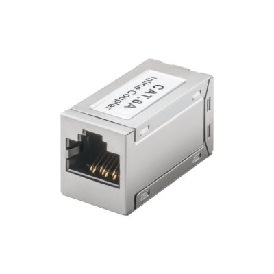 M-Cab CAT6A RJ45 Modular Kupplung, 2x RJ45 Buchse