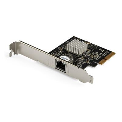 StarTech.com 5G PCIe Netzwerk Karte - NBASE-T & 5GBASE-T 2.5BASE-T PCI Express NIC Adapter - 5GbE/2.5GbE/1GbE Multi GbE Workstation NIC - 4 Geschwindigkeiten LAN Karte