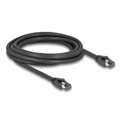 DeLOCK 80235 Netzwerkkabel Schwarz 3 m Cat8.1 S/FTP (S-STP)