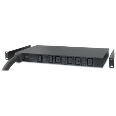APC Basic Rack PDU AP7526 Stromverteilereinheit (PDU) 6 AC-Ausgänge 1U Schwarz