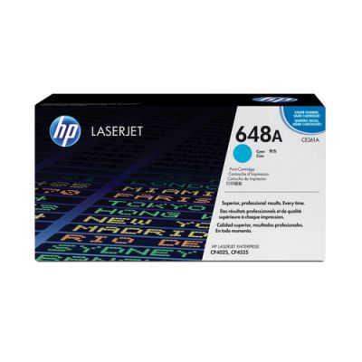 HP 648A Cyan Original LaserJet Tonerkartusche
