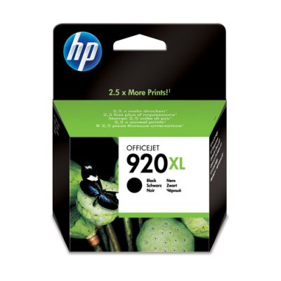 HP 920XL Schwarz Original Tintenpatrone mit hoher Reichweite