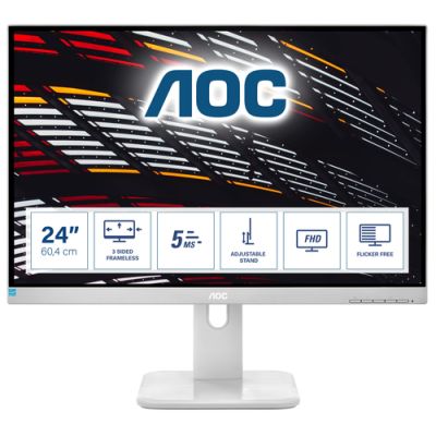 AOC P1 24P1/GR LED display 60,5 cm (23.8") 1920 x 1080 Pixel Full HD Grau