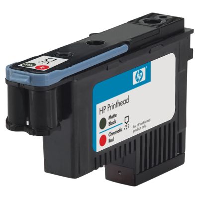 HP 73 Mattschwarz/Chromrot Designjet Druckkopf