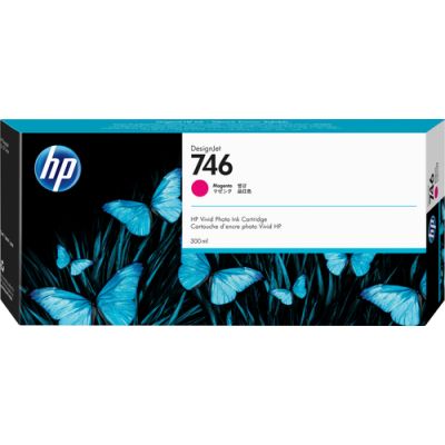 HP 746 Magenta DesignJet Tintenpatrone, 300 ml