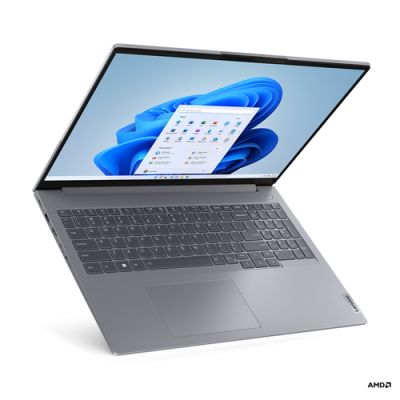 Lenovo ThinkBook 16 Laptop 40,6 cm (16") WUXGA AMD Ryzen™ 7 7730U 16 GB DDR4-SDRAM 512 GB SSD Wi-Fi 6 (802.11ax) Windows 11 Pro Grau