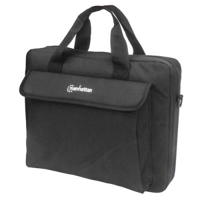 Manhattan Notebooktasche London 14,1", Für Notebooks bis 14,1", Top Load, schwarz