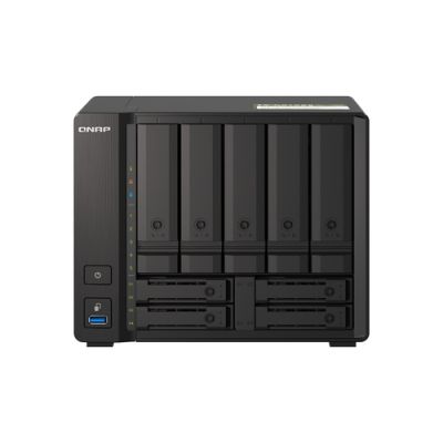 QNAP TS-H973AX NAS Tower Ethernet/LAN Schwarz V1500B
