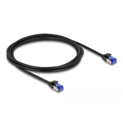 DeLOCK 80228 Netzwerkkabel Schwarz 2 m Cat6a S/FTP (S-STP)