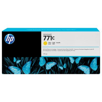 HP 771C Gelb DesignJet Druckerpatrone, 775 ml
