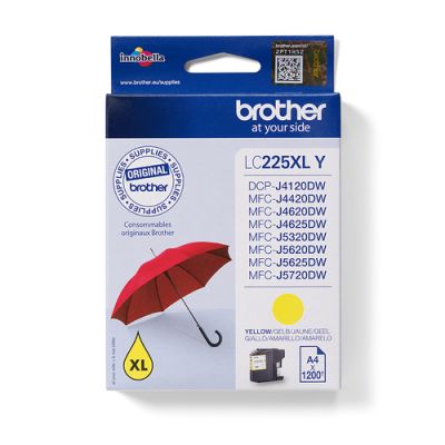 Brother LC225XLY Druckerpatrone 1 Stück(e) Original