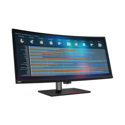 Lenovo ThinkVision P40w-20 LED display 100,8 cm (39.7") 5120 x 2160 Pixel 5K Ultra HD Schwarz