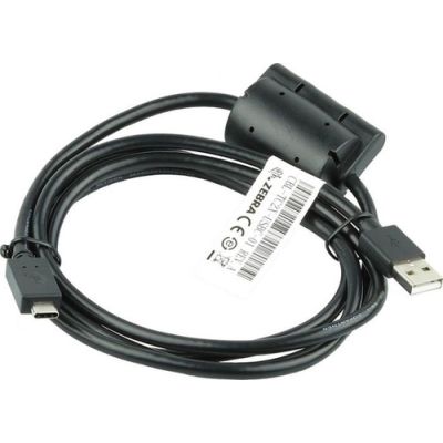 Zebra CBL-TC2X-USBC-01 USB Kabel USB A Schwarz