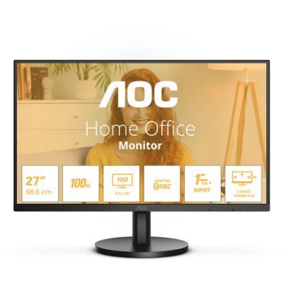 AOC B3 27B3HMA2 LED display 68,6 cm (27") 1920 x 1080 Pixel Full HD LCD Schwarz