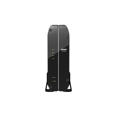 QNAP TS-410E NAS Tower Ethernet/LAN Schwarz J6412