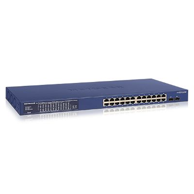 NETGEAR GS724TPP Managed L2/L3/L4 Gigabit Ethernet (10/100/1000) Power over Ethernet (PoE) Blau