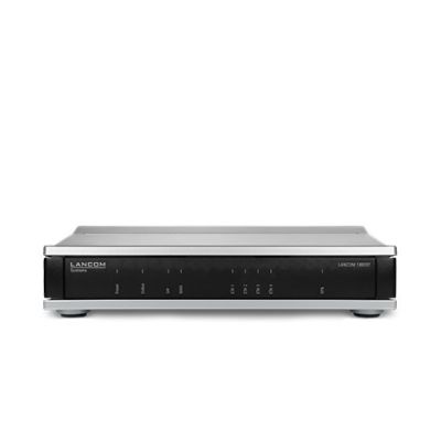 Lancom Systems 1800EF Kabelrouter Gigabit Ethernet Schwarz, Silber