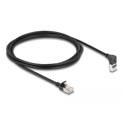 DeLOCK 80288 Netzwerkkabel Schwarz 2 m Cat6a S/FTP (S-STP)