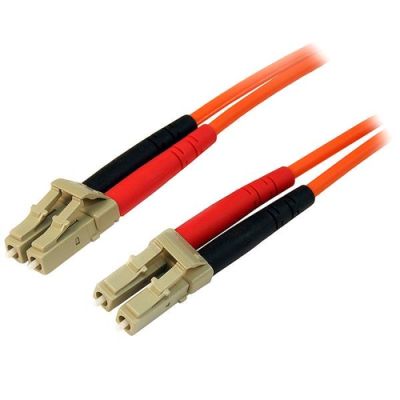 StarTech.com 2 m Multimode 50/125 Duplex Glasfaser (LWL) Patchkabel LC/LC