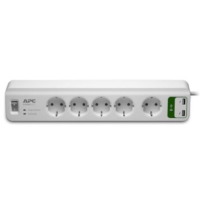 APC PM5U-GR Spannungsschutz Weiß 6 AC-Ausgänge 230 V 1,83 m