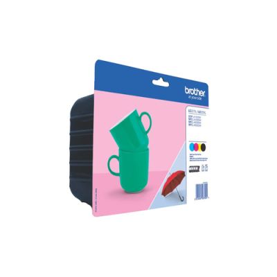 Brother LC-227XLVALBP Druckerpatrone 4 Stück(e) Original Schwarz, Cyan, Magenta, Gelb
