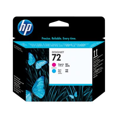 HP 72 Magenta und Cyan Druckkopf