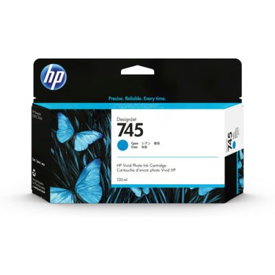 HP 745 DesignJet Druckerpatrone Cyan, 130 ml