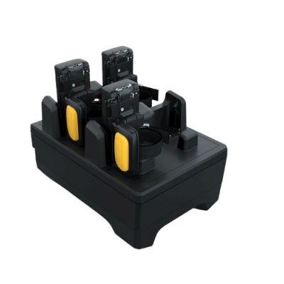 Zebra CRD-RS51-4SCHG-01 Akkuladegerät Batterie für Barcodelesegerät Gleichstrom