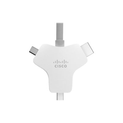 Cisco CAB-HDMI-MUL4K-9M= Videokabel-Adapter HDMI Typ A (Standard) HDMI + Mini DisplayPort + USB Type-C Silber