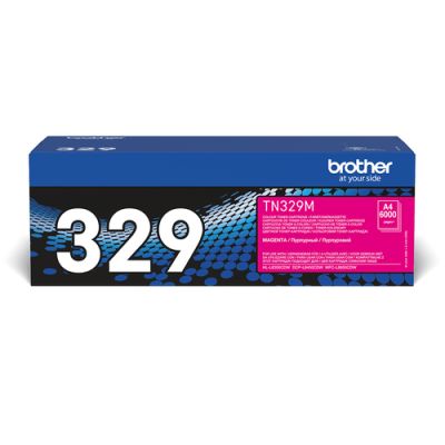 Brother TN-329M Tonerkartusche 1 Stück(e) Original Magenta