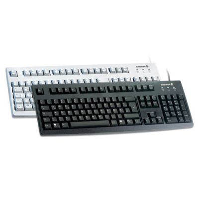 CHERRY G83-6105 USB, RD Tastatur Schwarz