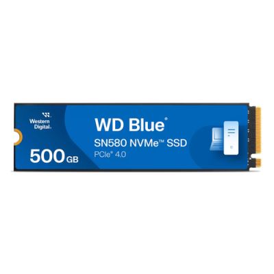 Western Digital Blue SN580 M.2 500 GB PCI Express 4.0 TLC NVMe