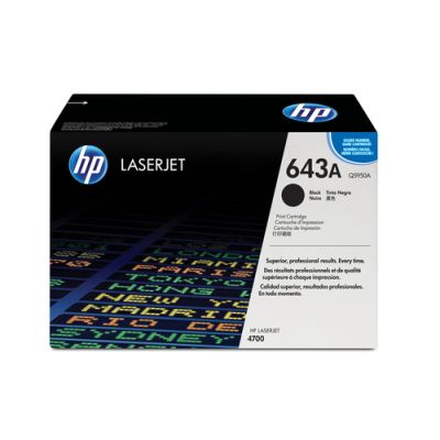 HP 643A Schwarz Original LaserJet Tonerkartusche