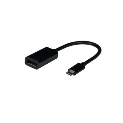 EFB Elektronik EBUSBC-DP-8K60 Videokabel-Adapter 0,2 m USB Typ-C DisplayPort Schwarz