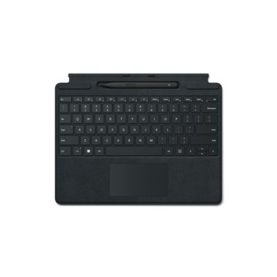 Microsoft Surface Pro Signature Keyboard with Slim Pen 2 Schwarz Microsoft Cover port QWERTZ Schweiz