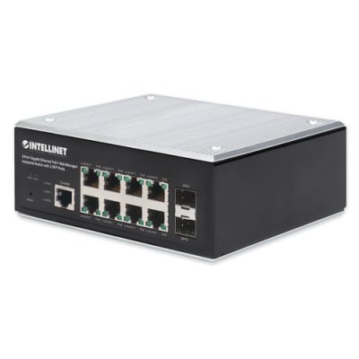 Intellinet 508278 Netzwerk-Switch Managed L2+/L3 Gigabit Ethernet (10/100/1000) Power over Ethernet (PoE) Schwarz