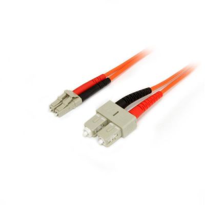 StarTech.com 1 m Multimode 50/125 Duplex LWL-Patchkabel LC - SC