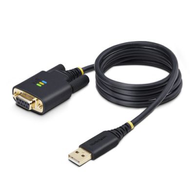 StarTech.com 1P3FFCNB-USB-SERIAL Serien-Kabel Schwarz 1 m USB Typ-A DB-9