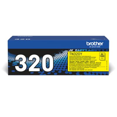 Brother TN-320Y Tonerkartusche 1 Stück(e) Original Gelb