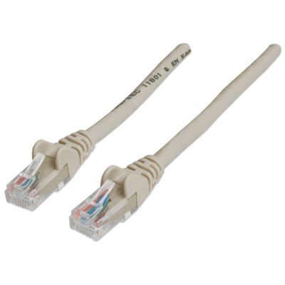 Intellinet Netzwerkkabel, Cat6, U/UTP, CCA, Cat6-kompatibel, RJ45-Stecker/RJ45-Stecker, 20,0 m, grau